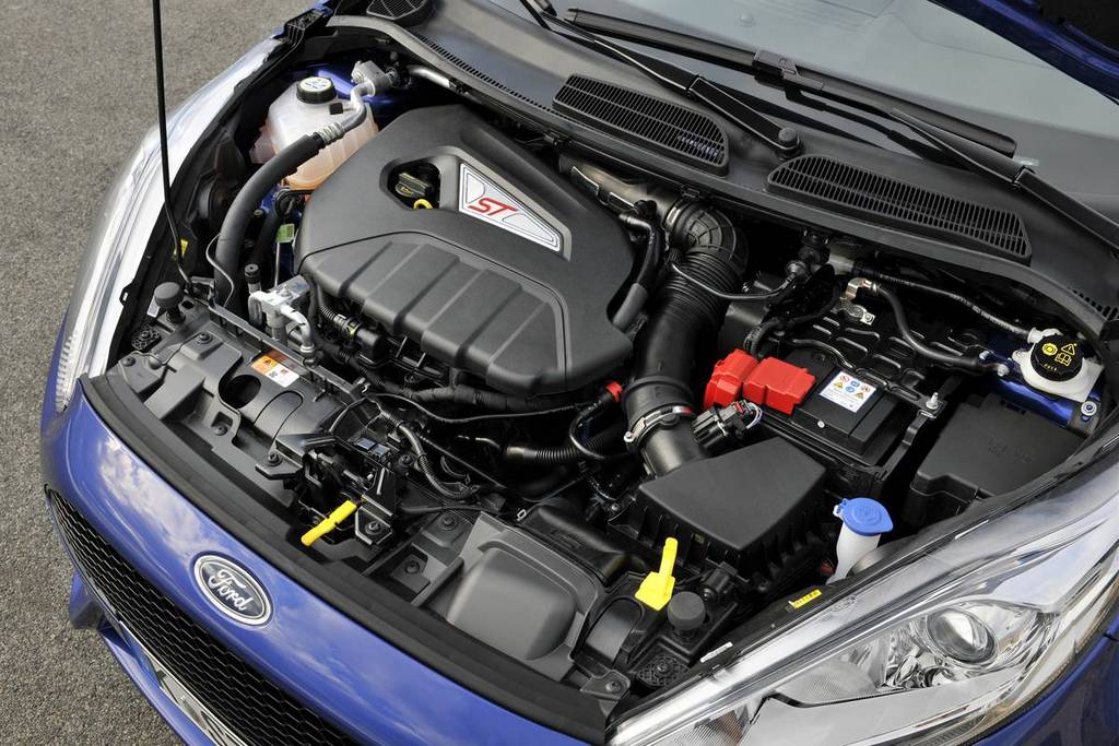 фото двигателя Форд Фиеста 2014-2015