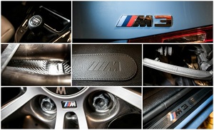 Логотипы M на BMW M3