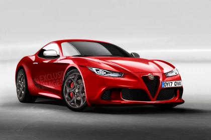 Alfa Romeo создаст заднеприводное купе на основе концепт-кара Maserati Alfieri