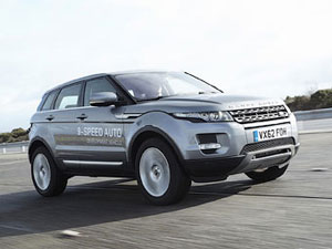 Range Rover Evoque получит девятиступенчатый «автомат»