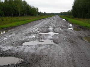 Российские дороги оказались в десятке худших в мире
