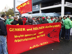 В Бельгии рабочие протестуют против закрытия завода Ford